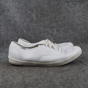Keds Shoes Womens 9 Casual Sneakers Trainers Champion Lace Up Low White Leather